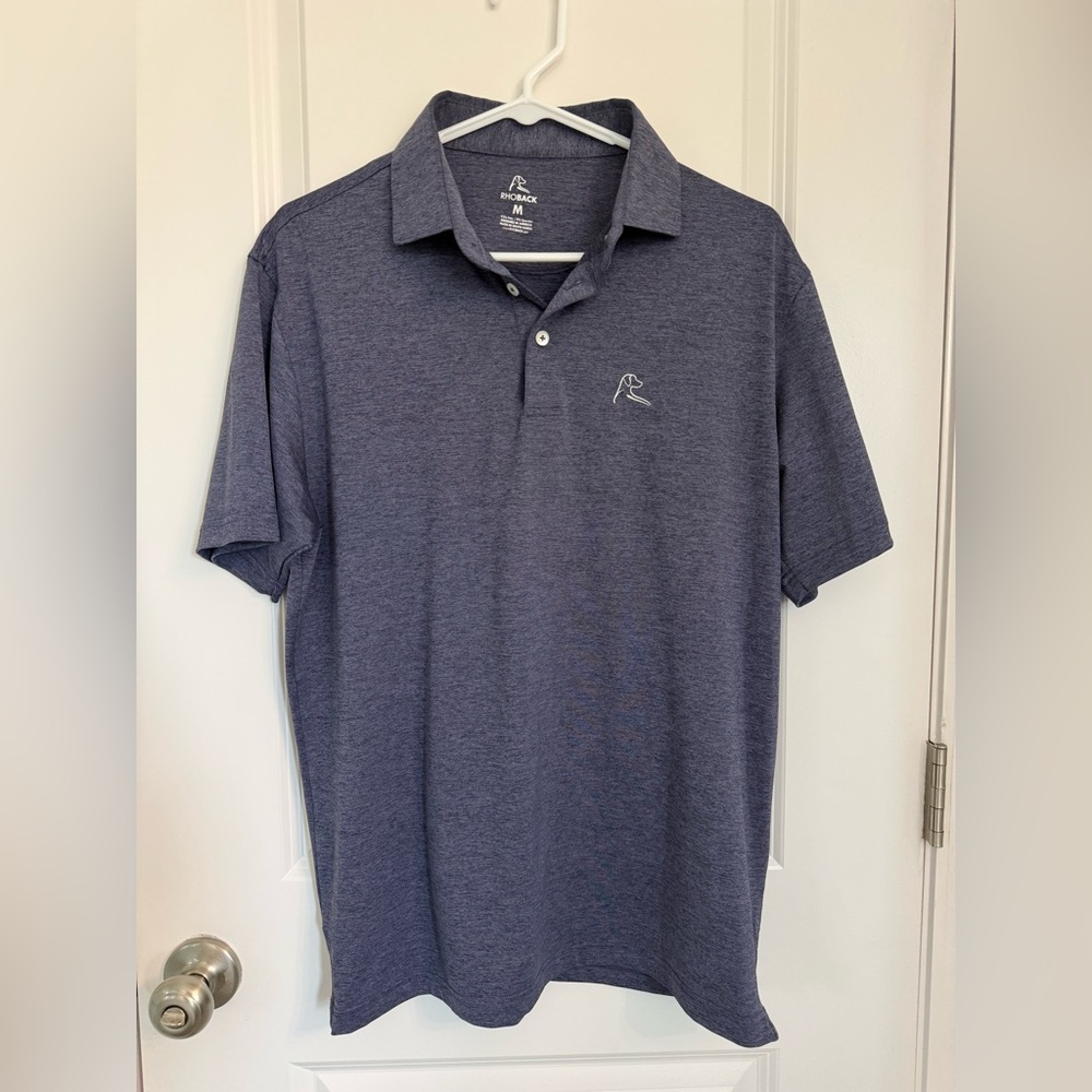 Rhoback Men's Short Sleeve Performance Polo